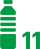11 BOTELLAS